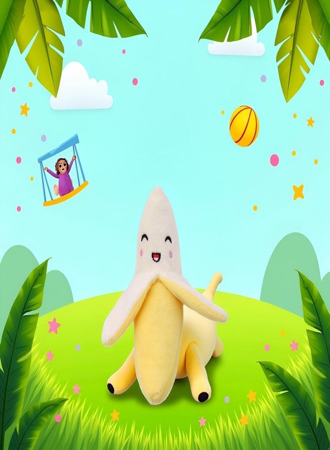 Tnyvm Yellow Squeeze Squeaker Puppy Dog Toys Plush Chew Toys (Banana) Dog Squeak Toys - Image 3